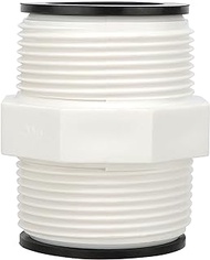 Pool Split Hose Fitting Replacement, Pool Split Hose Fitting Hose Connector for Above Ground Pool Extender Fitting 1.5 Inch (White one Pack)