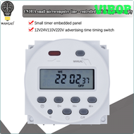 VIBOP CN101A Timer Switch AC/DC 12V 24V 110V 120V 220V 230V 240V Digital LCD Power Week Mini Programmable Time Switch Relay 8A to 16A ABEPV