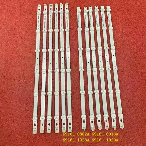 12 PCS/set LED Backlight Strip for TV 42LM340T 42LM3700 42LS3400 42LM3400 6916L-0882A 0913A 6916L-10