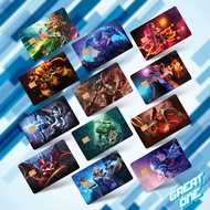 DOTA 2 ATM Bank Sticker Card Cover Access Touch n Go Skin Bank Debit Credit TnG Cards Chip DOTA2