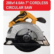 7" CORDLESS CIRCULAR SAW W/ BATTERY 288VF 4.0Ah