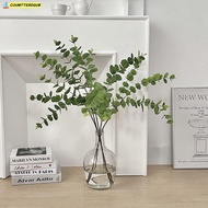 COUMTTERDGUB Eucalyptus Leaf Plant, Imitation Plant Plastic Artificial Eucalyptus Leaf, Eucalyptus B