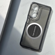 Casing For ZTE nubia Neo 2 5G Z2352N With Magnetic Self Adhesive Sticker Transparent Black Clear Bac