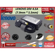 LENOVO 20V 4.5A (7.9mm*5.0mm) For ThinkPad X220 X301 SL300 W701 3000 Y100, Z61 Z61T Series Laptop Ad