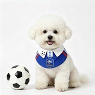 Pet Bib Hidden Buckle Cat Cat Dog Football Bib Cute Bib Saliva Towel Bib