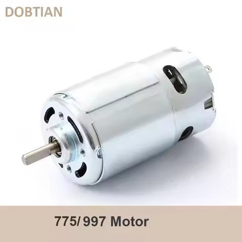 997 Powerful DC Motor Input Voltage DC12-36V High Speed Motor Silent Ball Bearing Motor