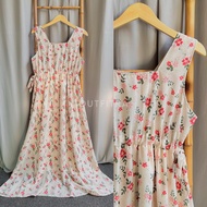 Kimi OVERALL DRESS | Korean Floral dress