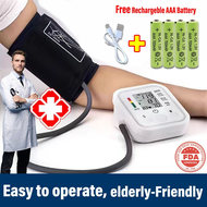 AIQUE Blood Pressure Sphygmomanometer Digital Heartbeat Detector with Cuff LCD Display Hypertension 