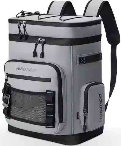 Large Waterproof Insulated Cooler Backpack for Men & Women, Leak Proof Cooler Backpack for Camping, 