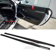 For Porsche 718 911 991 Cayman GT3 Carbon Fiber Interior Door Panel Trim Strip For For Porsche 718 9