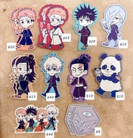 全新 呪術廻戦 咒術迴戰 Diecut Die cut Stickers 造型貼紙 異形貼紙 剪裁 威化餅卡 閃卡 收藏卡 散賣 單賣 散買 單買 Jujutsu Kaisen  周邊產品