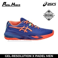Asics Men Gel-Resolution x Padel Dark Cobalt/Vivid Coral Men's Padel Shoes best seller