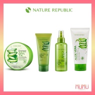 Nature Republic / Soothing &amp; Moisture Aloe Vera 92% Aloe Vera Tube 250ml /  Soothing &amp; Moisture Aloe Vera 92% Aloe Vera Gel 300ml / Soothing &amp; Moisture Aloe Vera Foam Cleanser 150ml / Soothing &amp; Moisture Aloe Vera 92% Soothing Gel Mist 150m