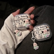Hanging Pocheko Earphone Case i12 i11 i13 Cartoon Transparent Embossed 1 2 3 Bluetooth gen gen1 gen2