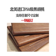 Custom Black Walnut Wood Wall Shelf, Single-Slot Wall Shelf, TV Wall Shelf, Nordic Wall-Mounted Book