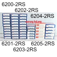 Bearing 6200 6201 6202 6203 6204 6205 2RS Rubber Sealed double Seal RS laker Rubber Bearing INOX JUB
