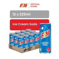 F&N Ice Cream Soda 325ML X 12