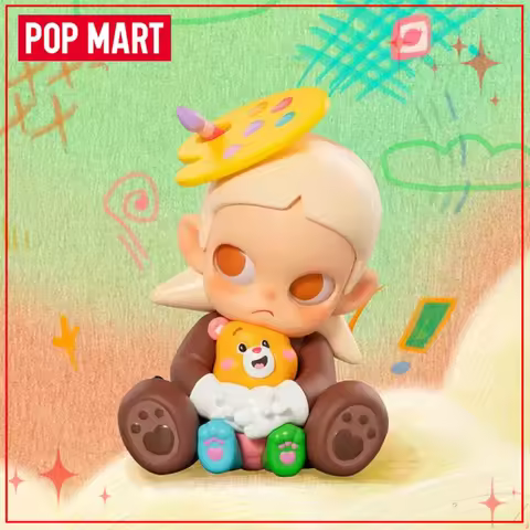 Genuine POPMART Zsiga Care Bears Series Blind Box, Handmade Toys, Figurines, Decorative Items Perfec