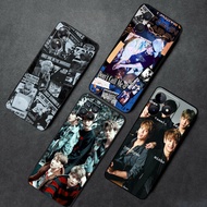Soft black phone case for OPPO A1 A1K A3S A5 A5S A7 A8 A9 A11 A11K A12E A12S A15 A15S A16K A16S A17 