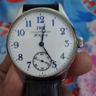 jam tangan iwc schaffhausen automatic second istimewa