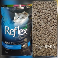 Makanan Kucing Reflex Plus Adult Salmon 1kg repack