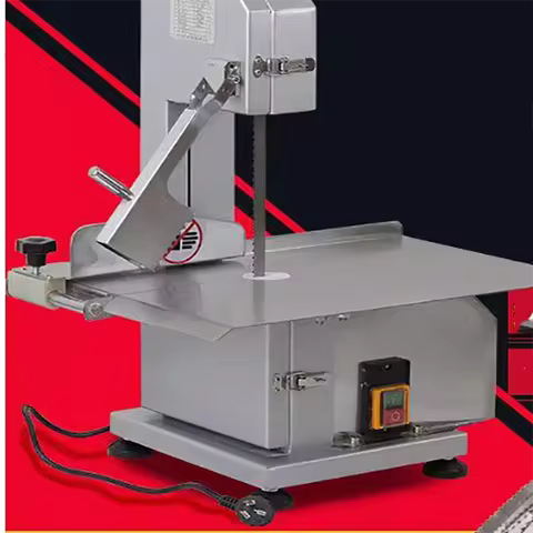 Stainless Steel Electric Butcher Machine Frozen Meat Bone Cutting Saw