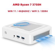 迷你电脑 R7 3750H / R5 3550H Windows 11 DDR4 NVME SSD WIFI 5 BT4.2 4K 高清 RJ45 LAN 1000M 迷你电脑台式游戏电脑