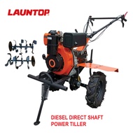 LAUNTOP LPT1050D HEAVY DUTY DIESEL POWER TILLER, ROTARY TILLER