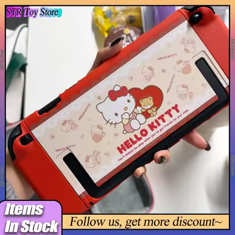 Sanrio Switch 2 Dockable Protective Case Kawaii Sanrio Themed Hello Kitty Cinnamoroll Pom Pom Purin 