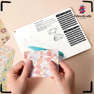 YRBWDYZDH Craft Paper Cutter, with Measuring Grid Multi-purpose Paper Trimmer Scoring Board, DIY Gif