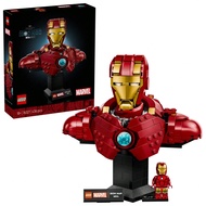 LEGO Marvel Iron Man MK4 Bust - Bộ đồ chơi lắp ráp dành cho người lớn, từ 18 tuổi trở lên - Bao gồm 