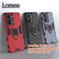 For One Plus 9 / 9 Pro One Plus 7 One Plus 6T One Plus 7T / 7T Pro / 7 Pro One Plus 8 / 8 Pro / 8T One Plus 9 / 9 Pro Hard Armor Shockproof Magnetic Ring Stand Holder Phone Case