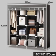 [ส่งในวันเดียวกัน] ตู้เสื้อผ้า 70/90/118CM ราคาถูก จุได้มาก+มีซิป