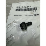 Yamaha Original LC135 V1-V7 Cover Rantai Bolt RXZ Pelampu minyak Y125ZR horn bracket Skru saiz 10 -9