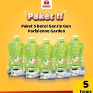 Paket 5 Botol Deterjen Cair Gentle Gen Parisienne Garden #Gratisongkir
