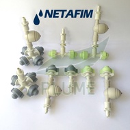 Netafim หัวพ่นหมอกและวาล์วกันน้ำหยด ชุดละ 5 ชิ้น