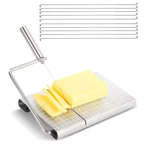 10Pcs Replacement Cheese Slicer Wires 5.5 Inch Stainless Steel Cheese Cutter Cheese Wire Pie Slicers