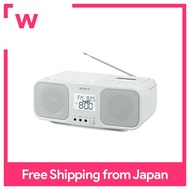 SONY CD radio cassette recorder CFD-S401: FM / AM / FM wide corresponding large-sized liquid crystal