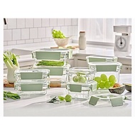 GlassLock Korea Pure Relax Green Airtight Container Set