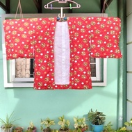 Kimono Haori Red Japanese Vintage