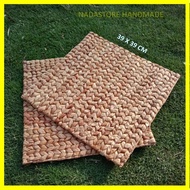 PLACEMAT SQUARE 39 CM PLACEMAT SQUARE/ SQUARE PLACEMAT/ WATER HYATTLE PLACEMAT/ TABLECLOTH/