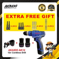 Akaido Ak12 Cordless Drill 12v