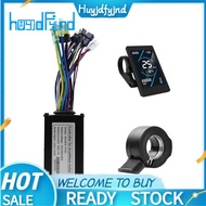 36V 48V 15A Brushless Controller T5S LCD Display Meter+130X Throttle Kit for Electric Scooter E-Bike