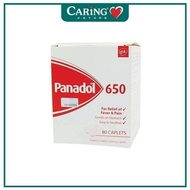 PANADOL  650MG 8S × 10 (CARING PHARMACY)