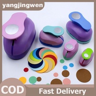 YANGWEN 9/16/25mm Circle Round Hole Punch DIY Handmade Paper Scrapbooking Cutter Tool .