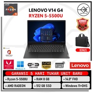 Terbaik Laptop Baru Lenovo V14 G4 Ryzen 5 5500 Ram 8GB 512GB