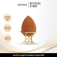 🟤 Jovina : Ultra Coverage Sponge ฟองน้ำแต่งหน้า ฟองน้ำเกลี่ยรองพื้น ฟองน้ำเนื้อนุ่ม ไม่กินเนื้อรองพื้น ซักได้ไม่เสียทรง