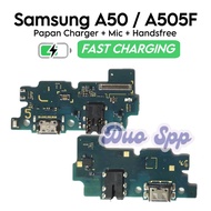 Samsung A50 Mic Charger + Handsfree PCB Connector Board A505F/ SM-A505F/ SM-A505FN/ SM-A505GN/ SM-A5