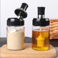 Oil Sauce Condiments Container Brush Cooking BBQ