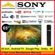 Sony 65 Inch 4K Sony 65 Inch 4K UHD Smart TV ( Android TV ) KD-65X8000H |X80H MYTV Google Play Store ,Netflix,Youtube